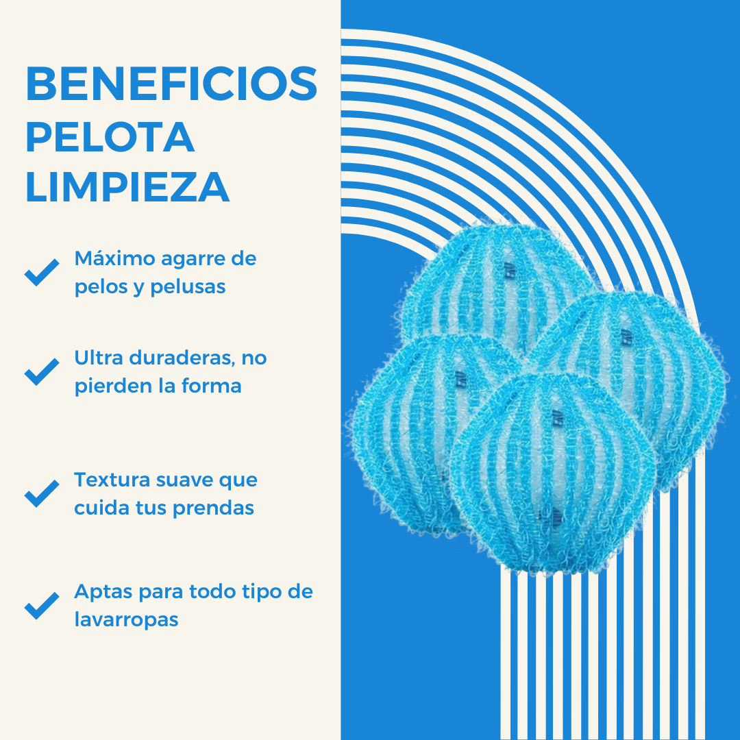 Beneficios del atrapa pelos para lavarropas pack x6